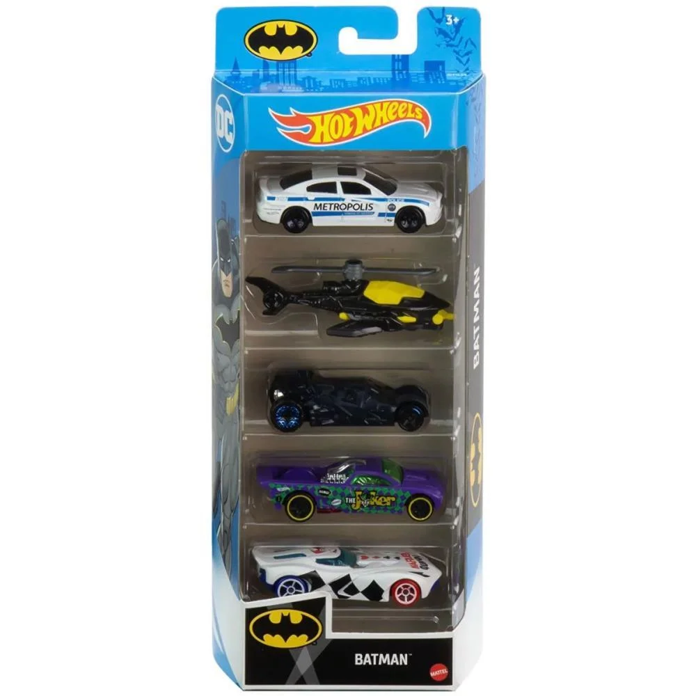 Hot Wheels Die-Cast Pack C/05 Carrinhos (S) Mattel (Blister) - imagem 9