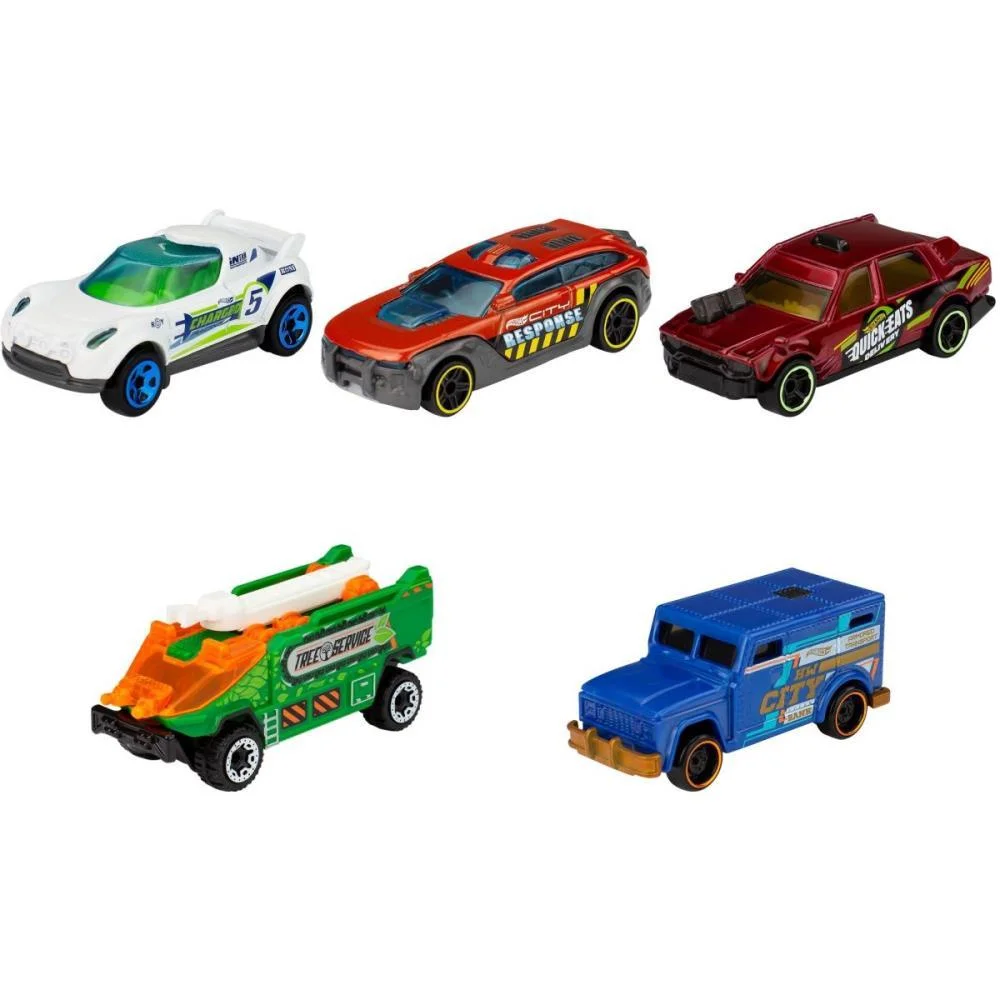 Hot Wheels Die-Cast Pack C/05 Carrinhos (S) Mattel (Blister) - imagem 10