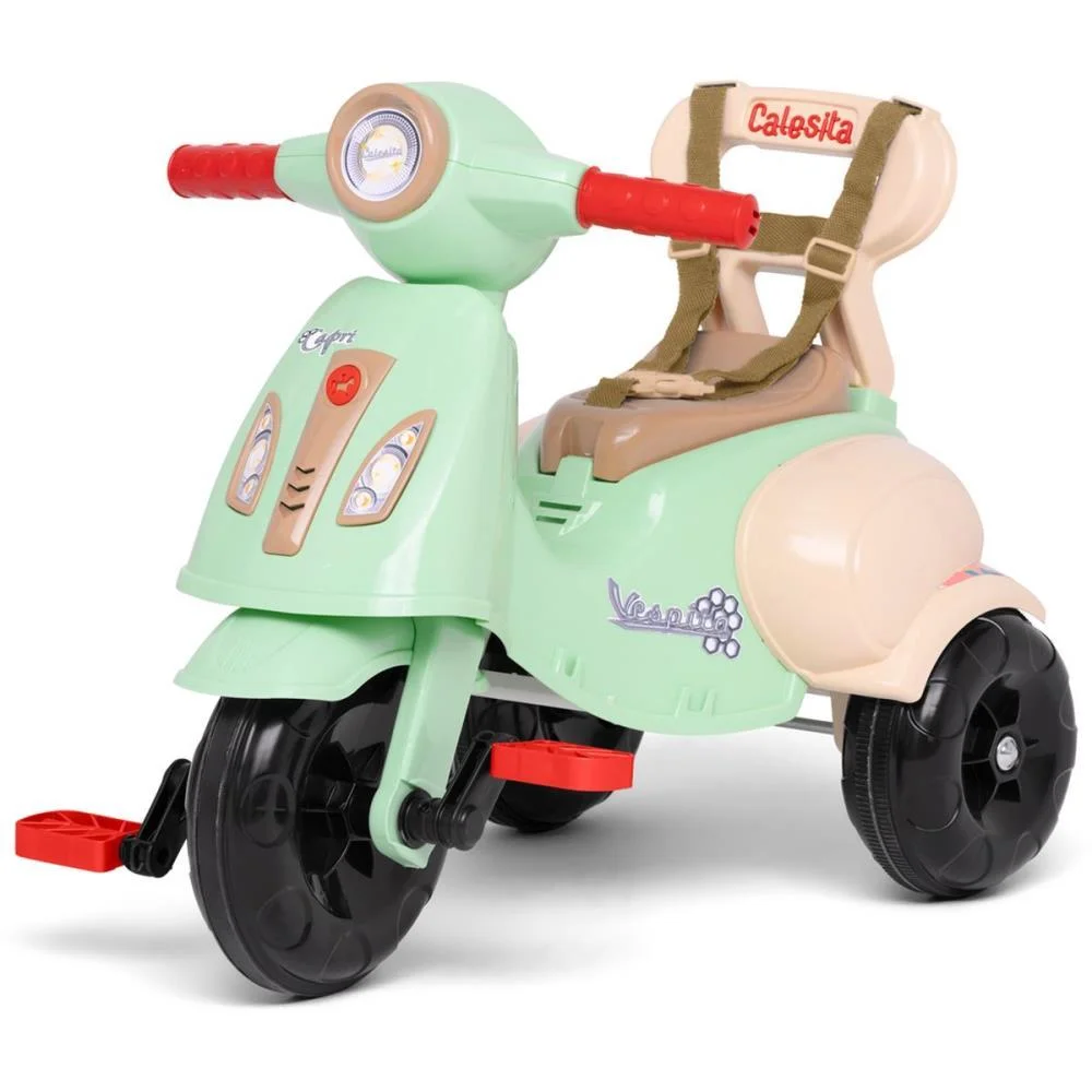 Veiculo Para Bebe Vespita Capri C/Som 30Kg Calesita - imagem 5
