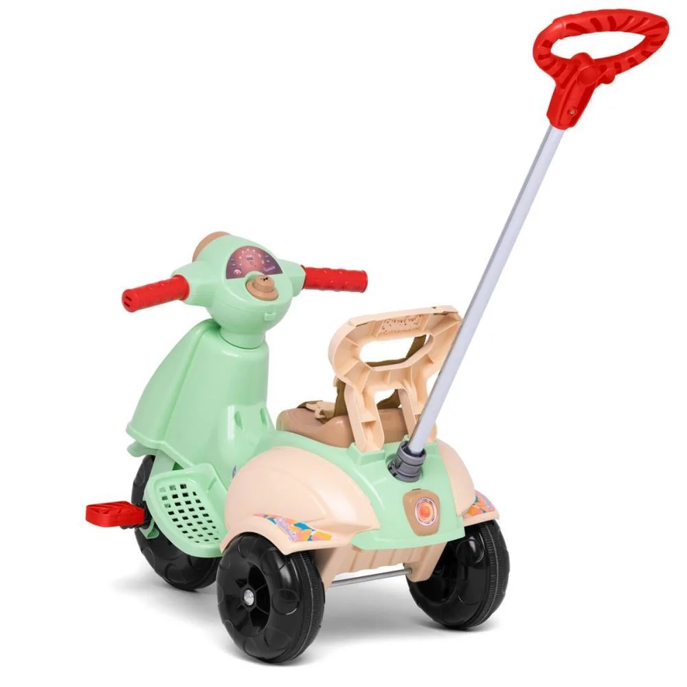 Veiculo Para Bebe Vespita Capri C/Som 30Kg Calesita - imagem 6