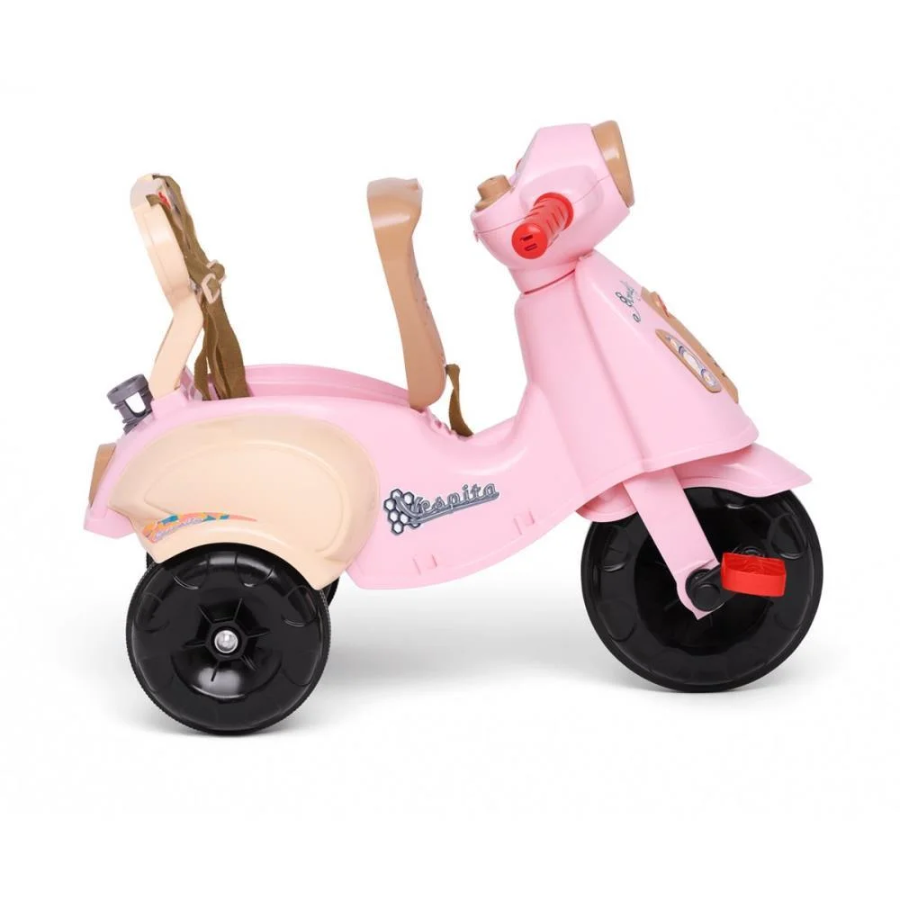 Veiculo Para Bebe Vespita Amalfi C/Som 30Kg Calesita - imagem 4