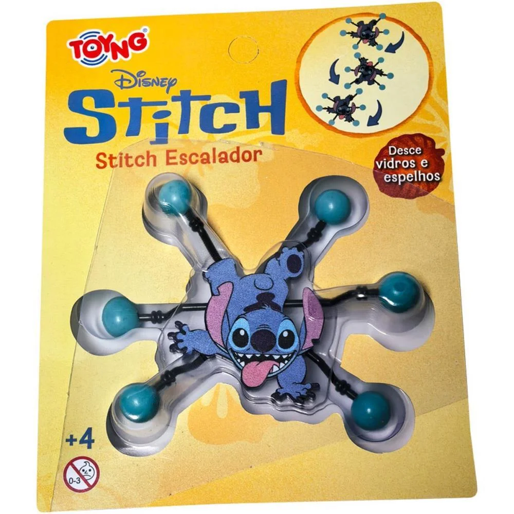 Brinquedo Diverso Stitch Escalador Toyng - imagem 3