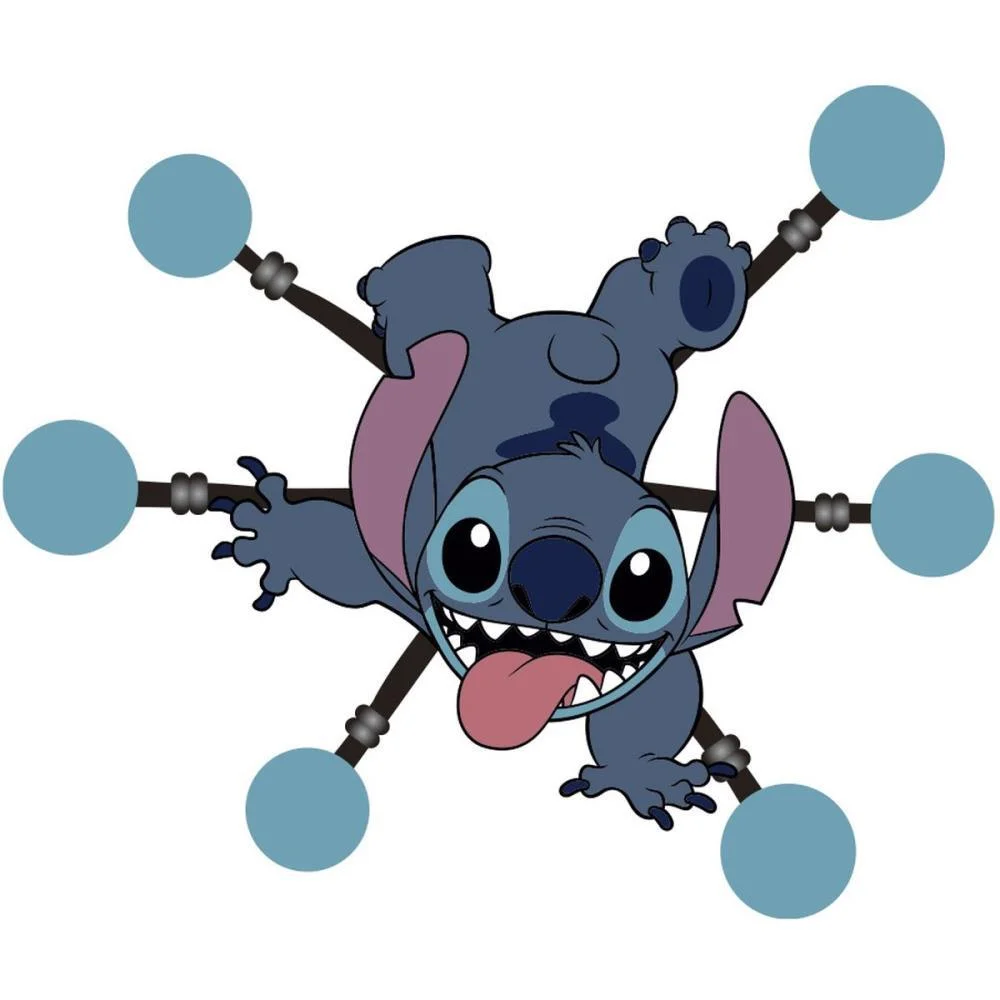 Brinquedo Diverso Stitch Escalador Toyng - imagem 4