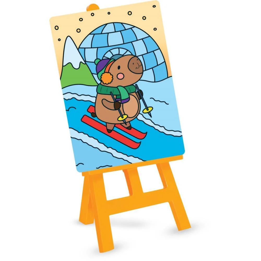 Brinquedo Para Colorir Capivara Kit Pinturinha Nig Brinquedos - imagem 4