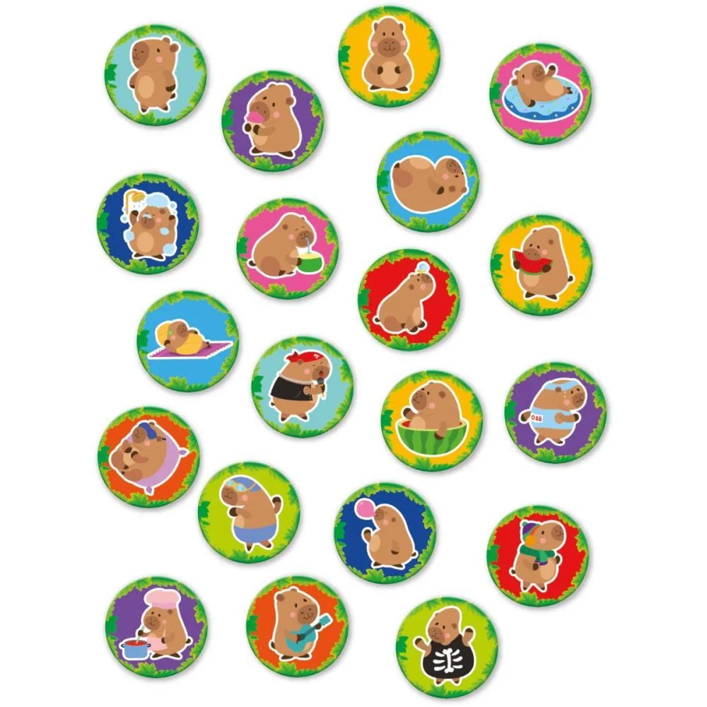 Jogo Diverso Capivara Tapa Na Mesa 48Pares Nig Brinquedos - imagem 4