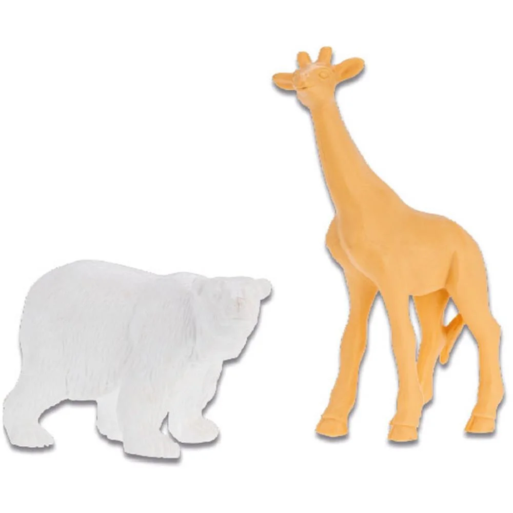 Boneco E Personagem Urso E Girafa C/Canetinha Lava Gulliver - imagem 3