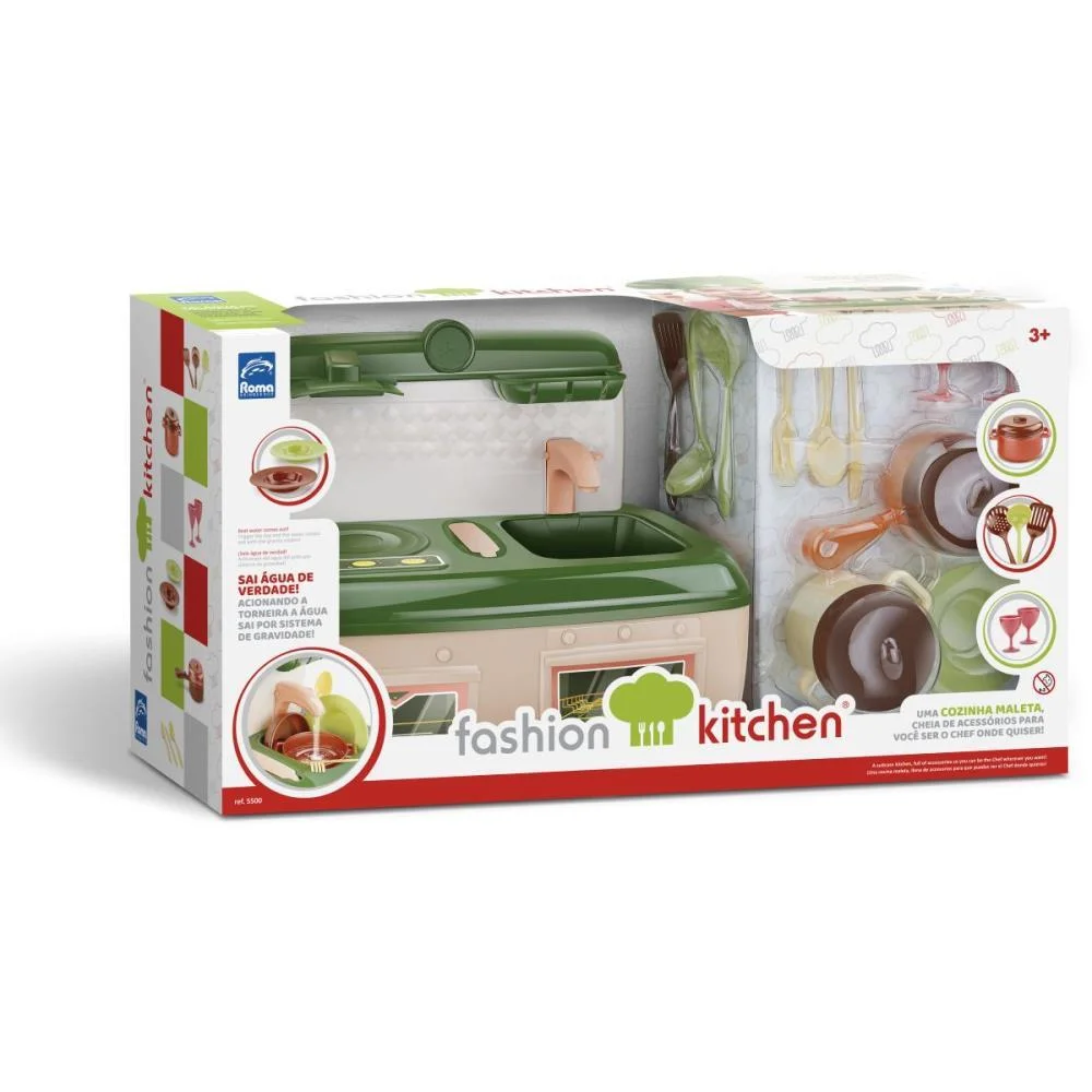 Brincando De Casinha Cozinha Fashion Kitchen (S) Roma - imagem 11