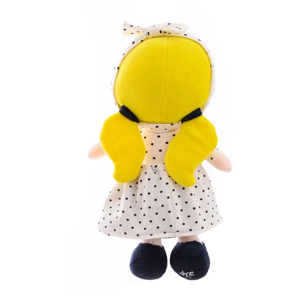 Boneca De Pelucia Clara Loira 35Cm Zip - imagem 3