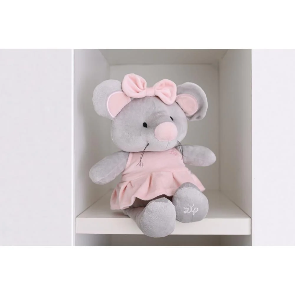 Pelucia Lu Ratinha 34Cm Zip - imagem 6
