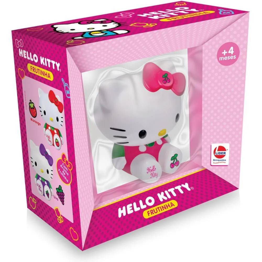 Boneco E Personagem Hello Kitty Frutinha Cereja Lider - imagem 4