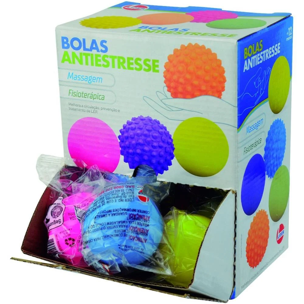 Brinquedo Diverso Bola Lisa Pequena Display Lider (Cx.c/12) - imagem 2