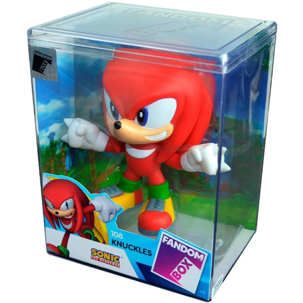 Boneco E Personagem Fandombox Sonic Knuckles 12Cm Lider - imagem 3