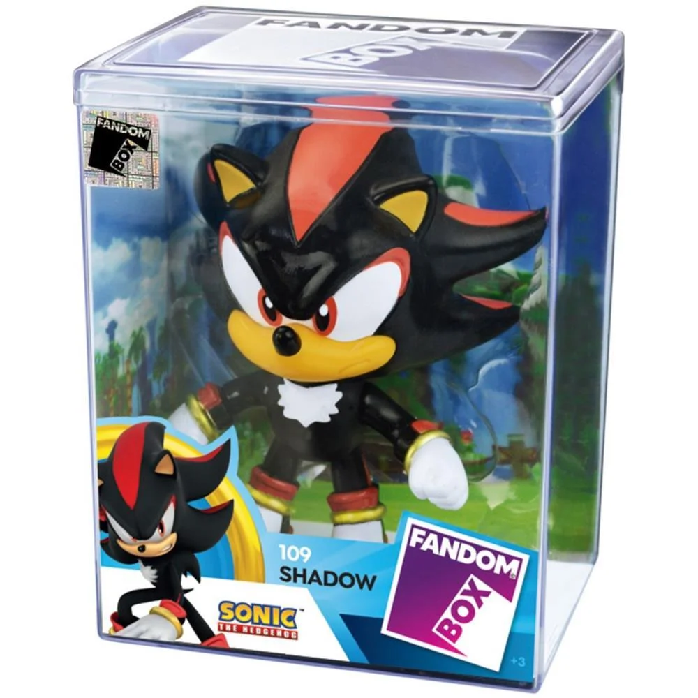 Boneco E Personagem Fandombox Sonic Shadow 12Cm Lider - imagem 3