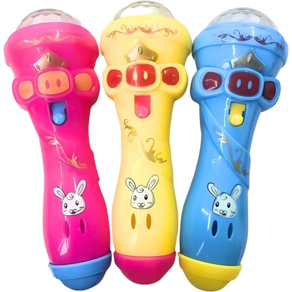 Instrumento Musical Microfone C/Luzes (S) Toy Mix - imagem 2