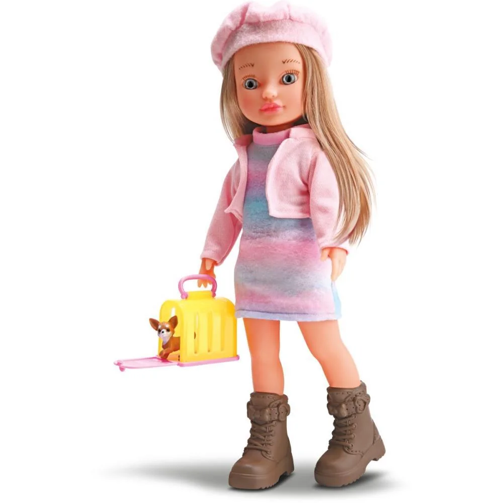 Boneca Beverly Girls Pet Lover 34Cm. Bee Toys - imagem 5