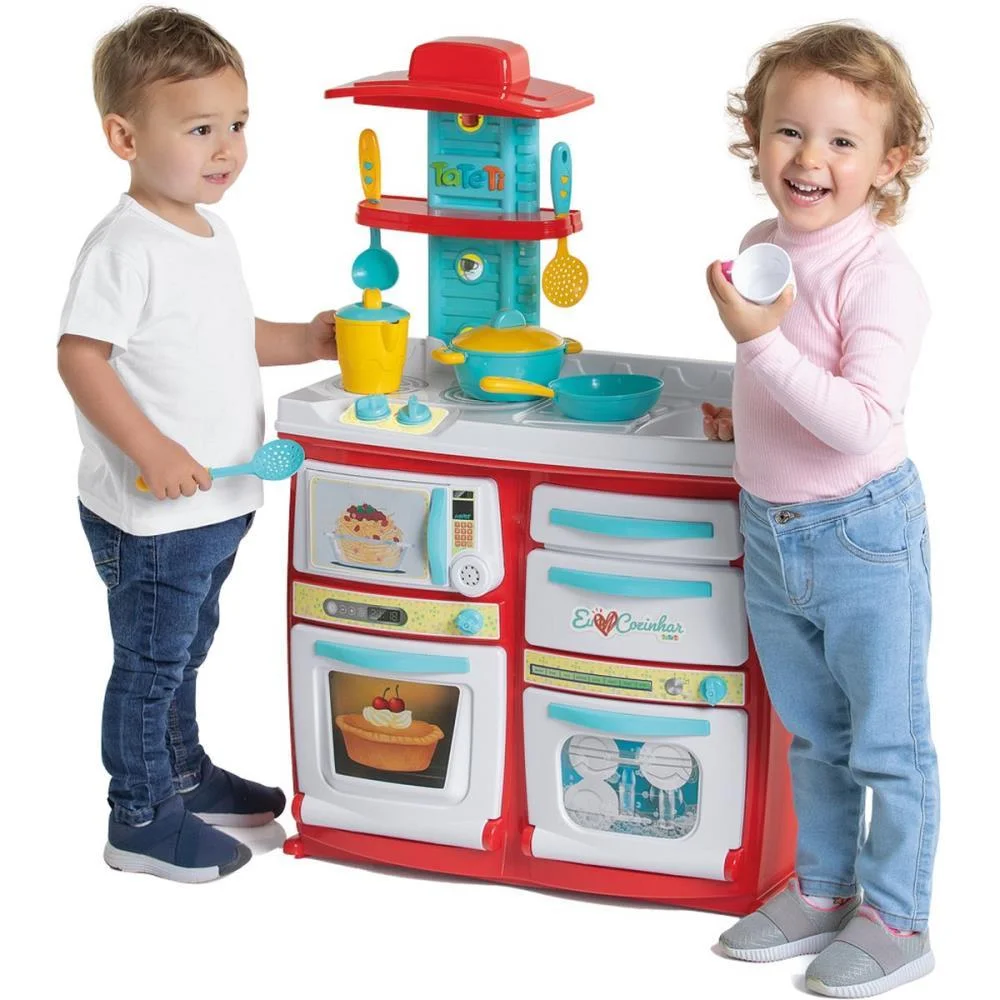 Brincando De Casinha Buona Cozinha C/ Acessorios Tateti - imagem 8