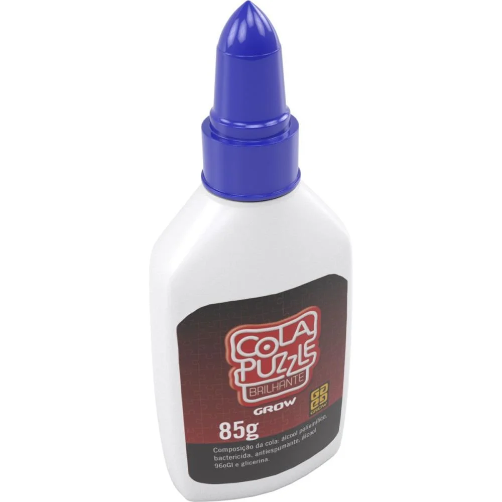 Quebra-Cabeca Acessorios Cola Puzzle Brilhante Grow - imagem 4