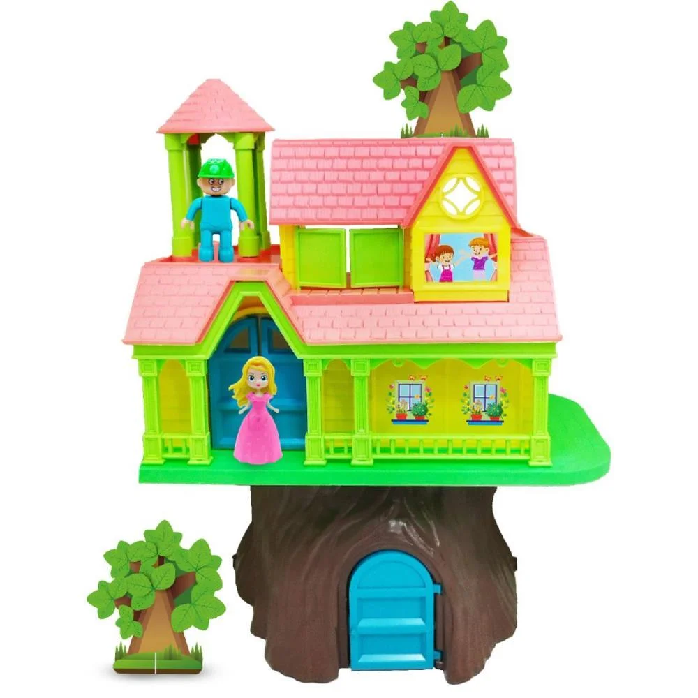 Casinha De Boneca Casa Na Arvore Divertida Homeplay - imagem 3