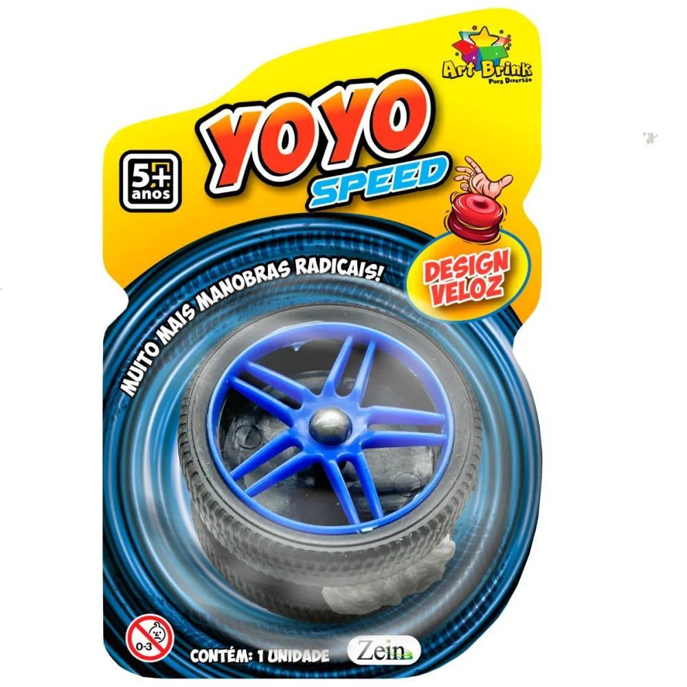Brinquedo Diverso Ioio Roda Sortida 5,5Cm Art Brink - imagem 8