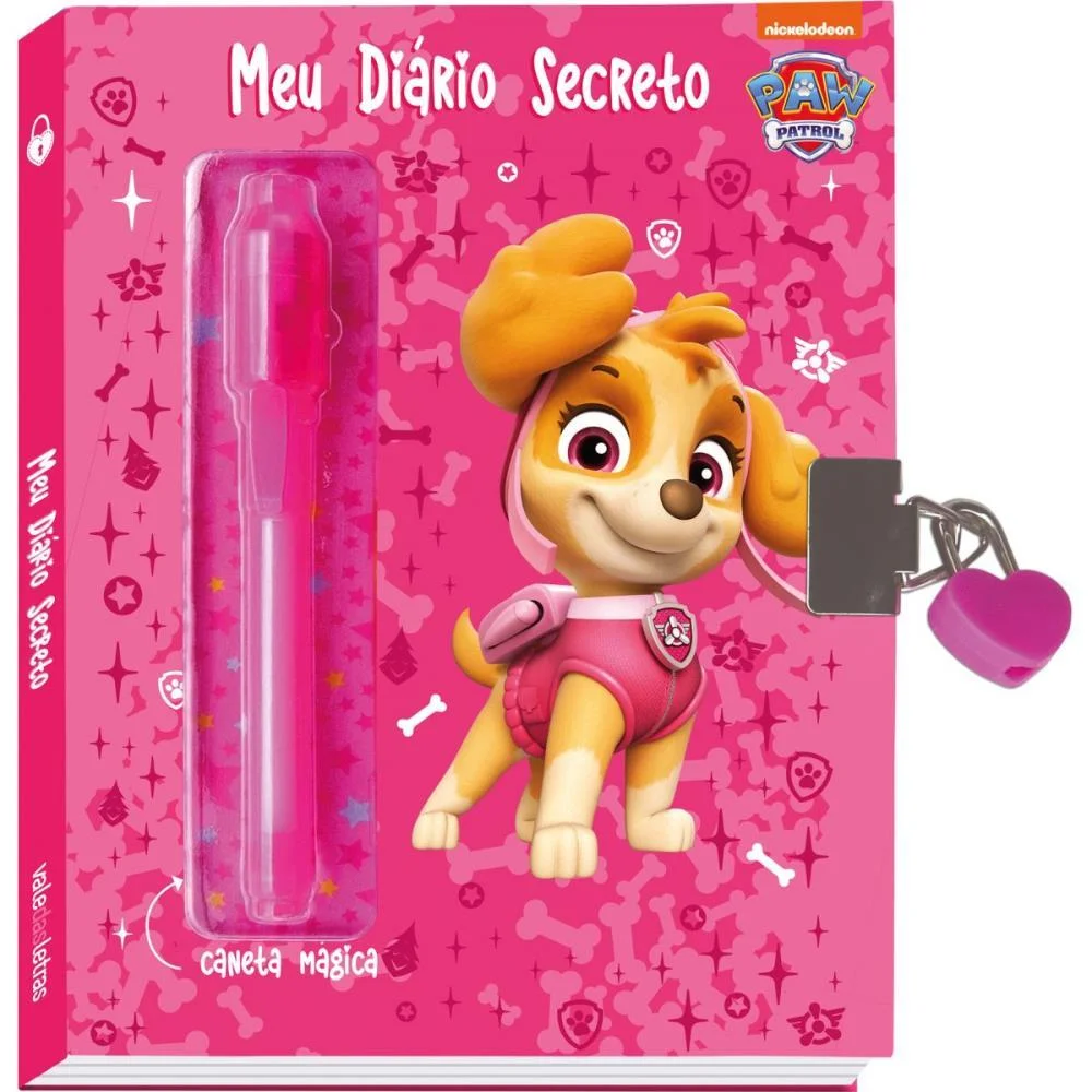 Diario Patrulha Canina Skye Rosa Vale Das Letras - imagem 6
