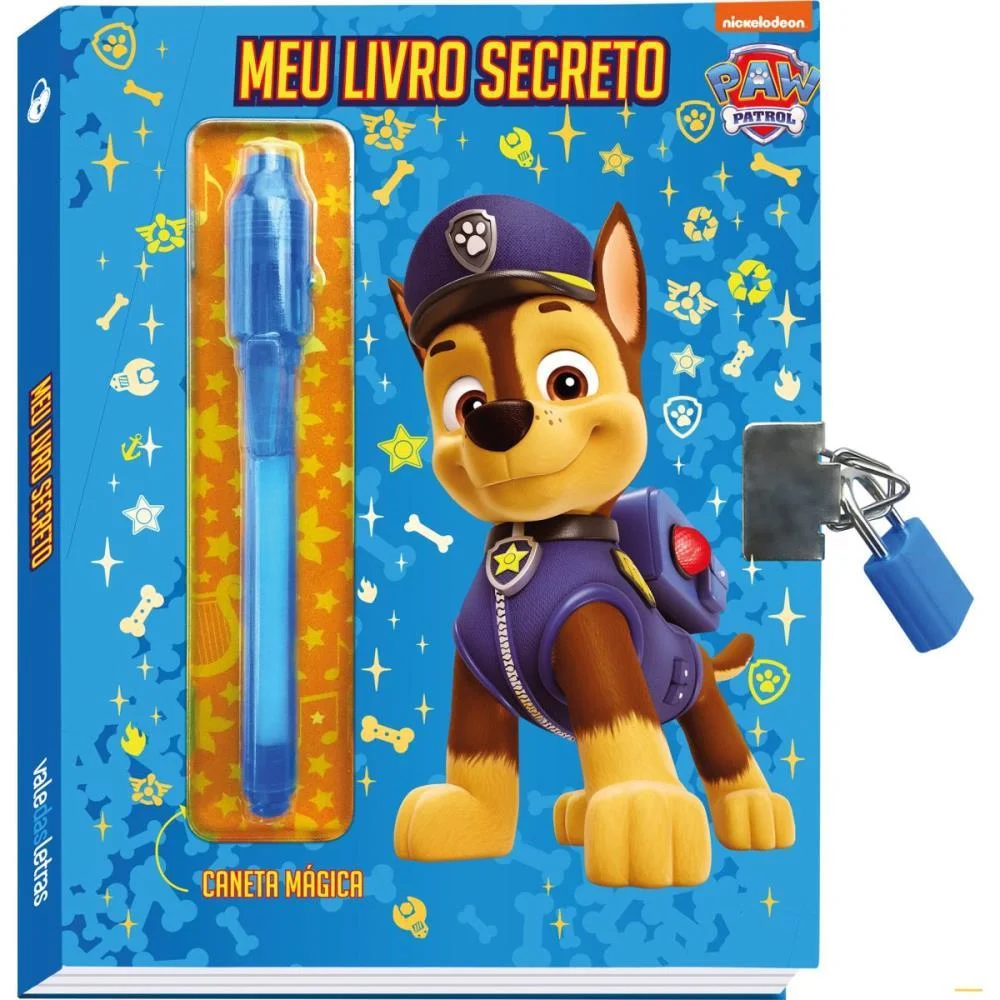 Diario Patrulha Canina Chase Azul Vale Das Letras - imagem 6