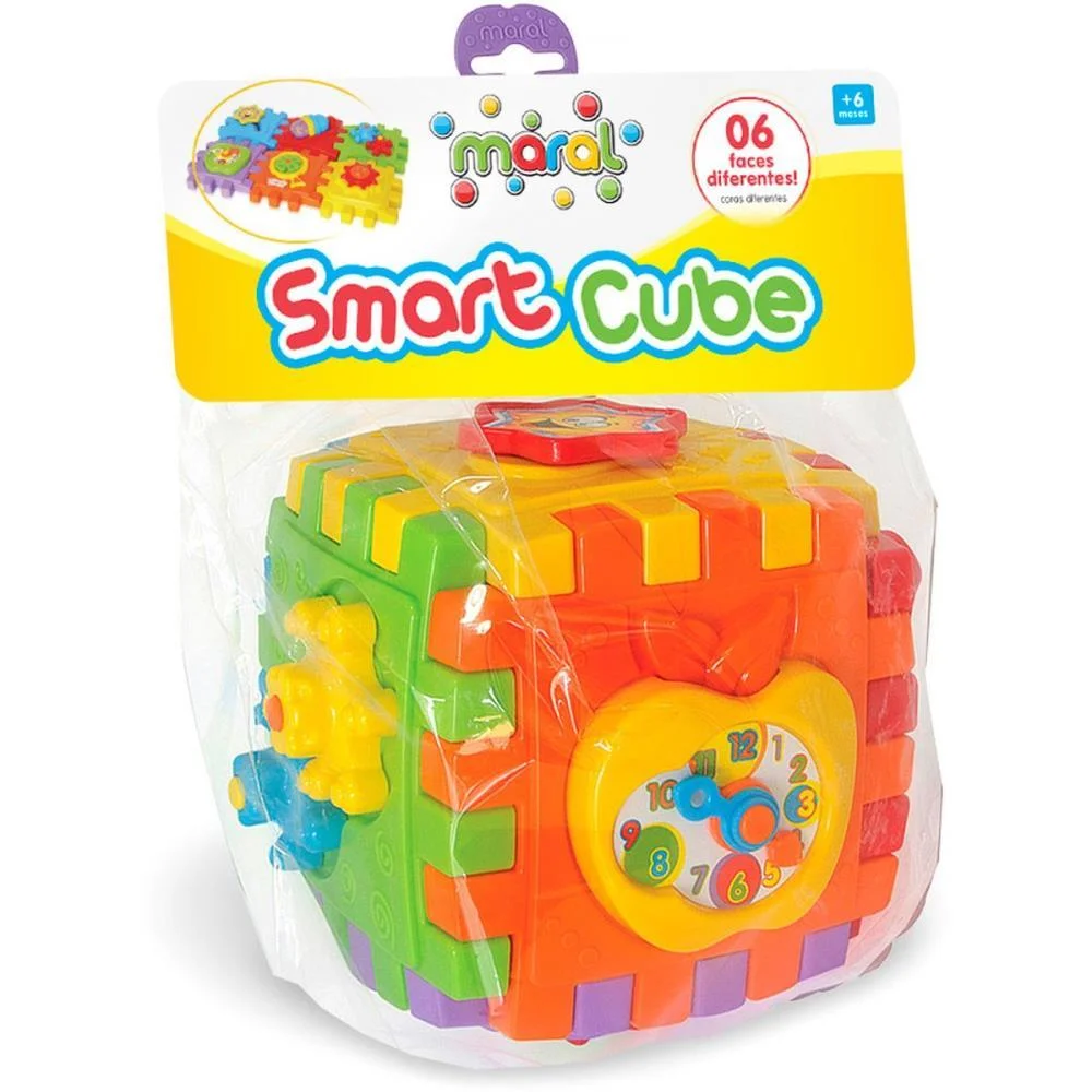 Brinquedo Educativo Smart Cube C/Som Solapa Maral - imagem 4