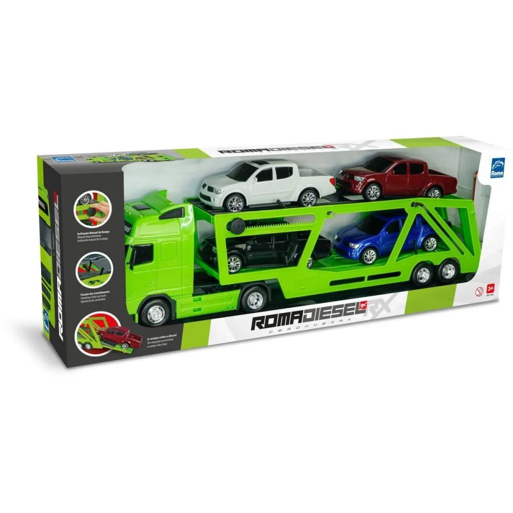 Caminhao Romadiesel Rx Cegonheira 80Cm. Roma - imagem 8