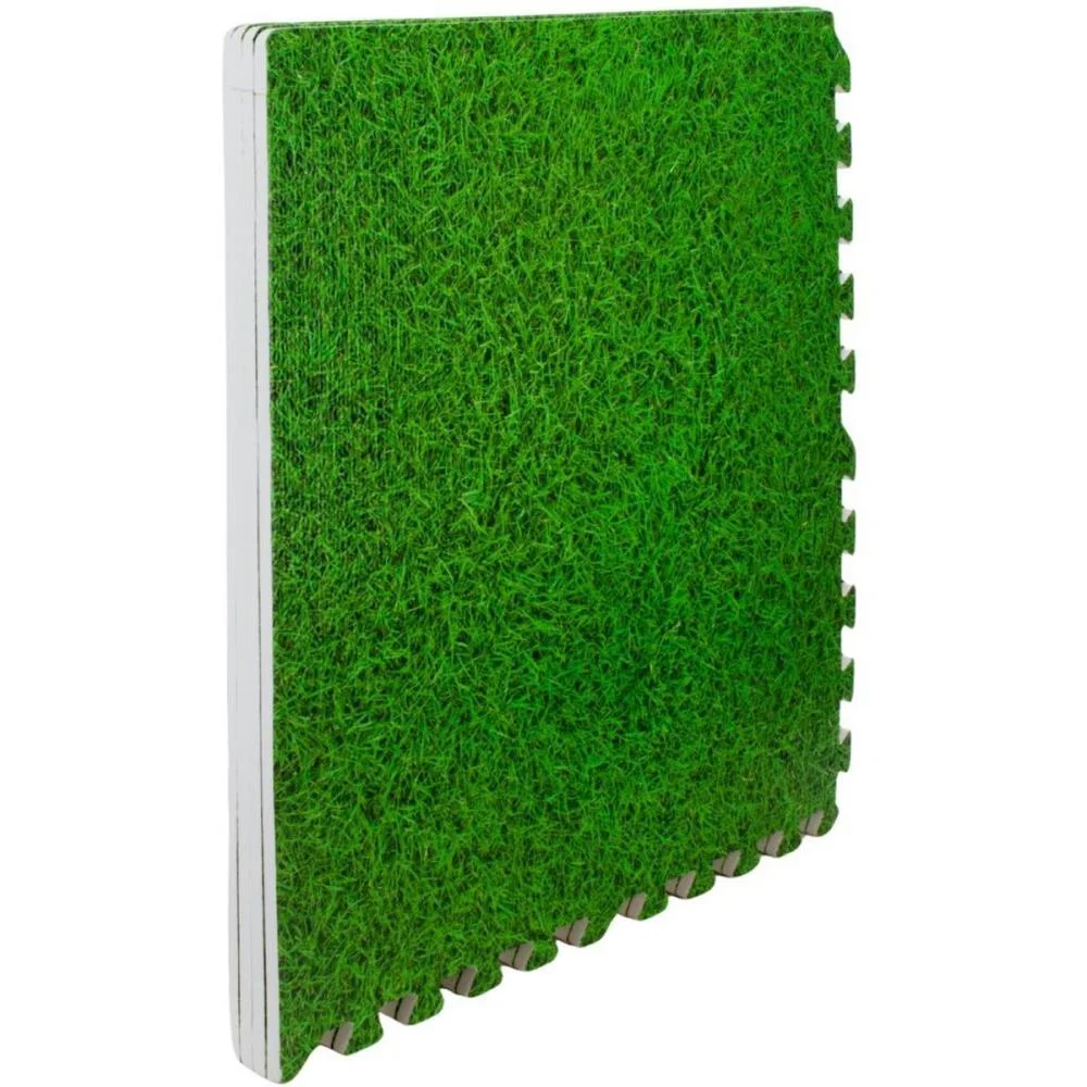 Tatame 04 Placas 60X60X1Cm Grama Evamax (Pacote) - imagem 3