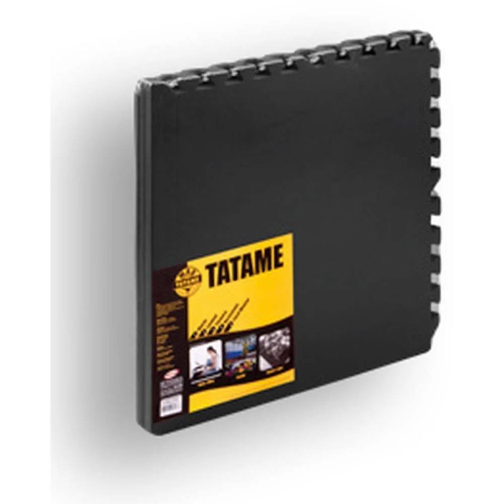 Tatame 04 Placas 52X52Cm Preto Evamax (Pacote) - imagem 5