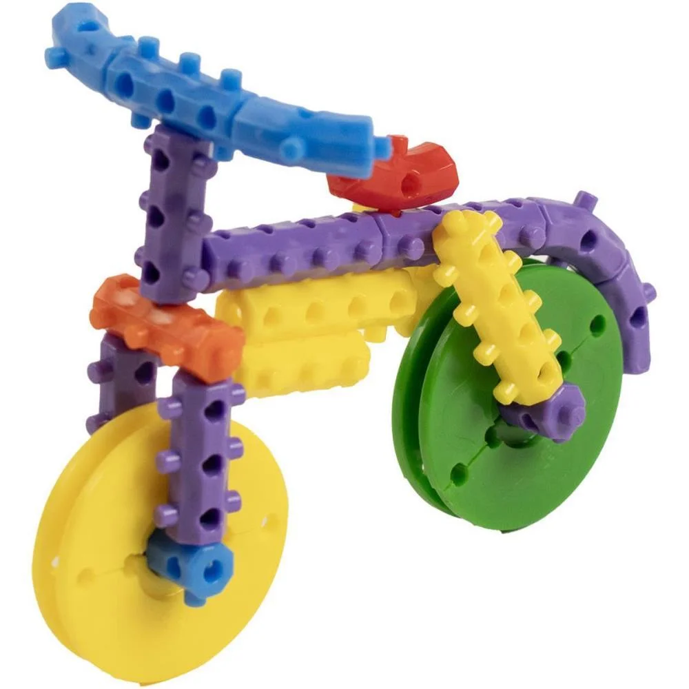 Brinquedo Para Montar Meu Mundo Criativo 96Pcs Ggb Plast - imagem 4