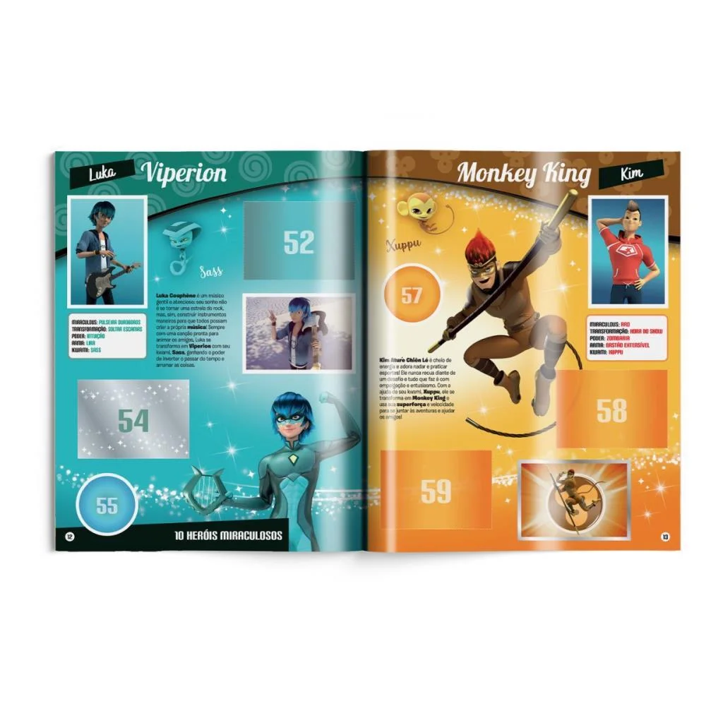 Album De Figurinhas Ladybug Brochura Panini - imagem 4