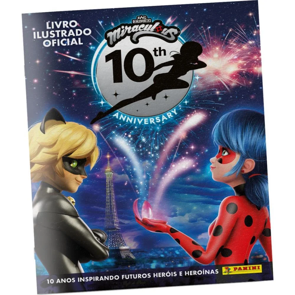 Album De Figurinhas Ladybug Brochura Panini - imagem 5