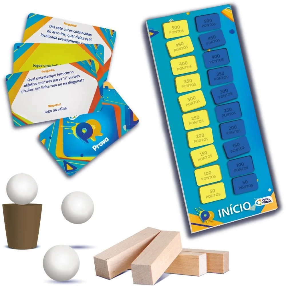 Jogo Diverso Passa Ou Repassa Pais E Filhos - imagem 3
