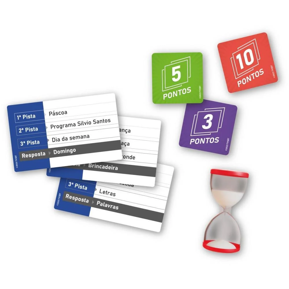 Jogo De Cartas Jogo Das 3 Pistas Pais E Filhos - imagem 3