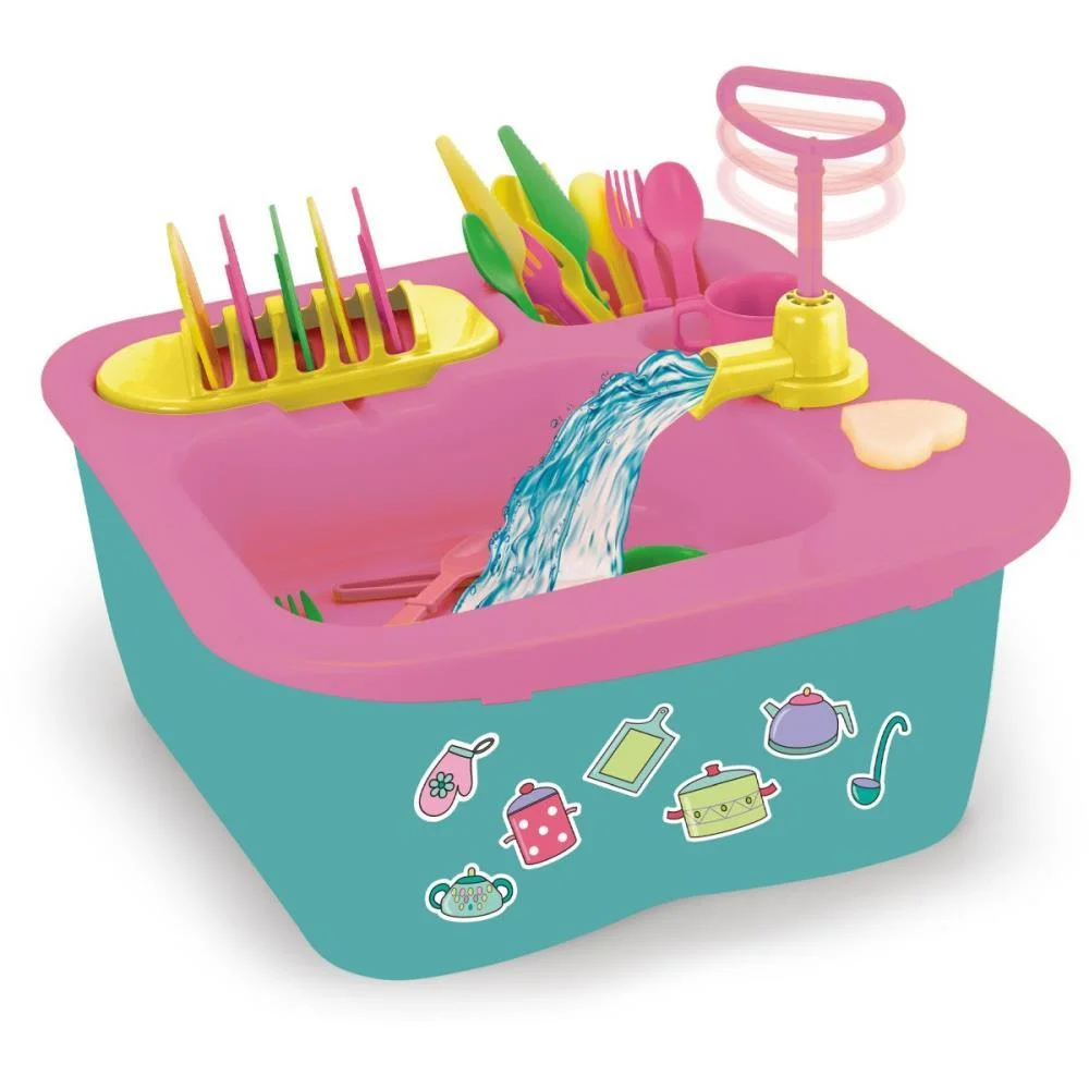 Brincando De Casinha Acqua Brink Pia Divertida Homeplay - imagem 2