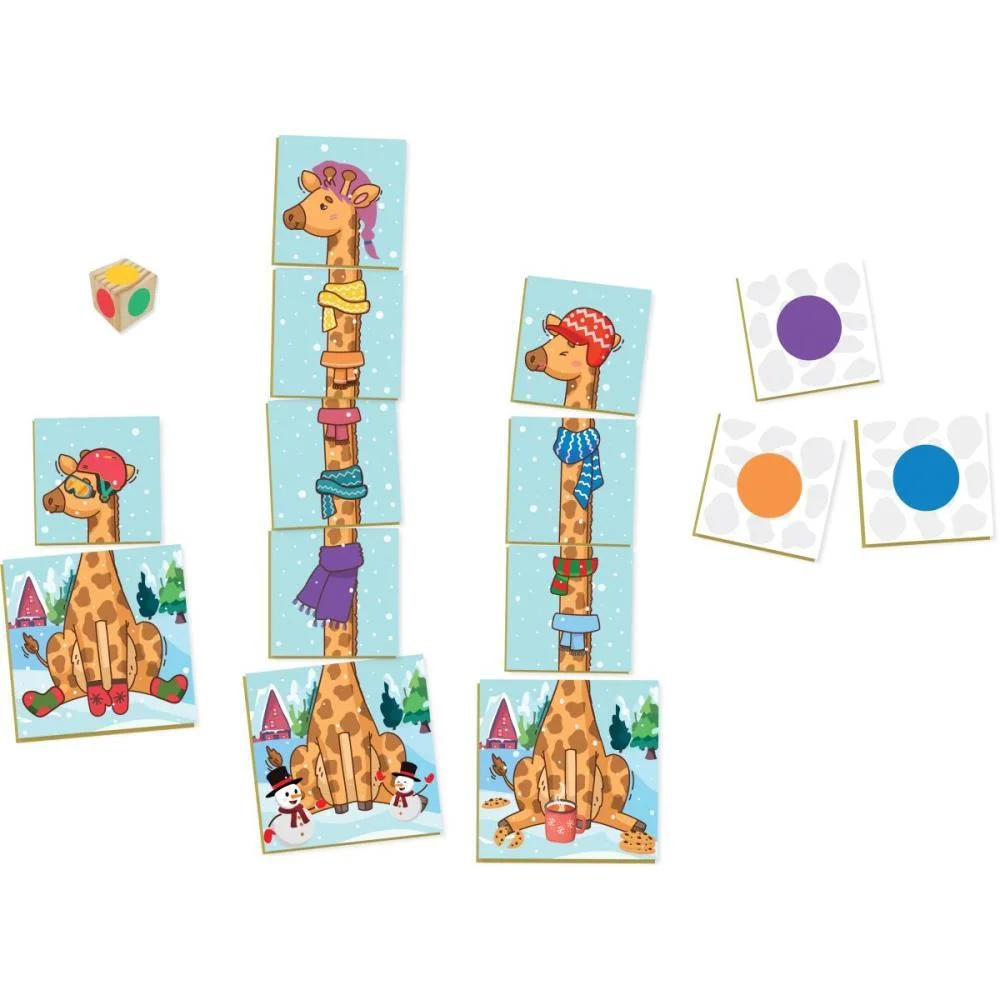 Brinquedo Pedagogico Madeira O Pescoco Da Girafa Nig Brinquedos - imagem 3