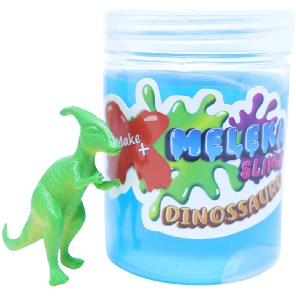 Slime Meleka Dinossauro Sortido 130G Make+ C/ 12 Unidades - imagem 3