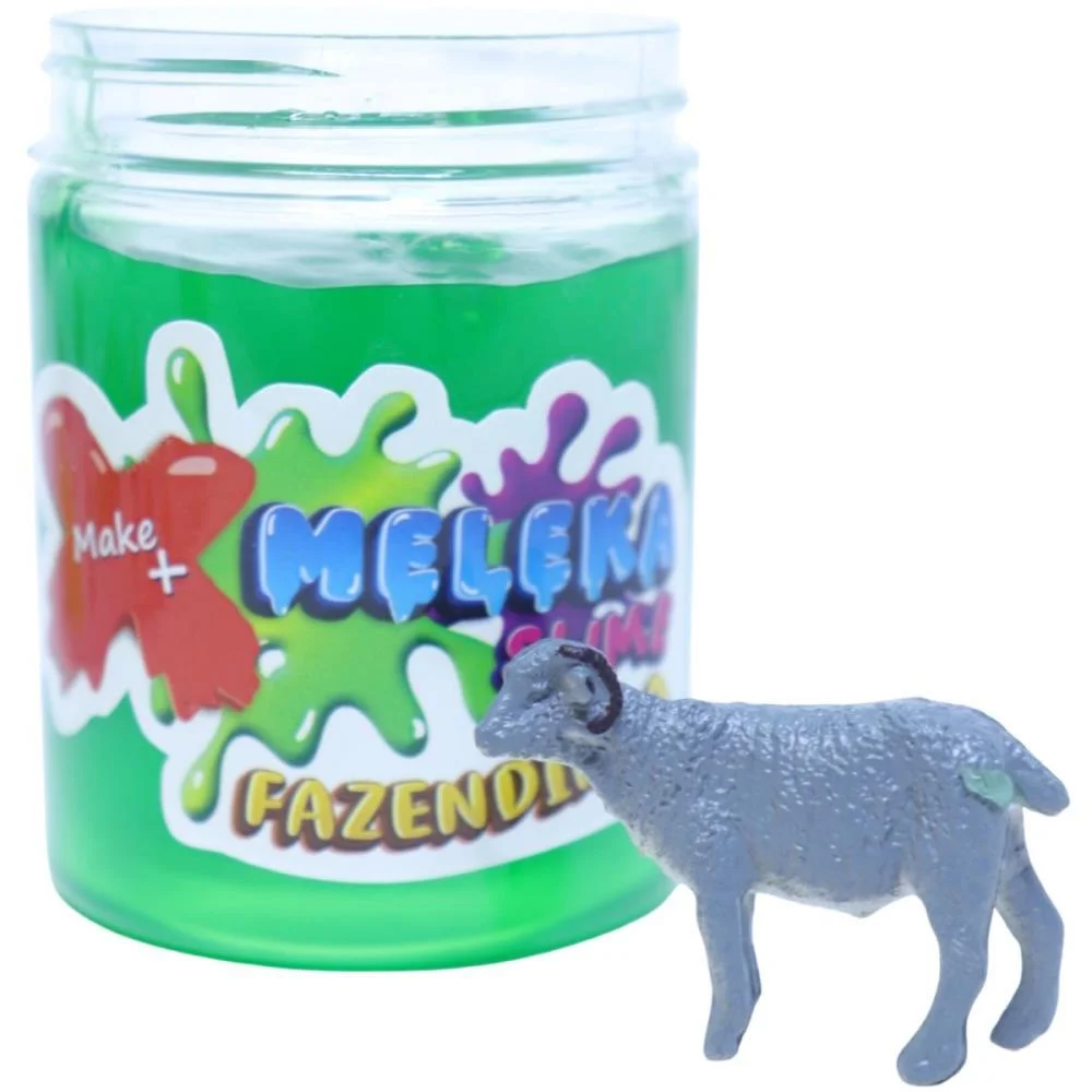 Slime Meleka Fazendinha Sortido 130G Make+ C/ 12 Unidades - imagem 3