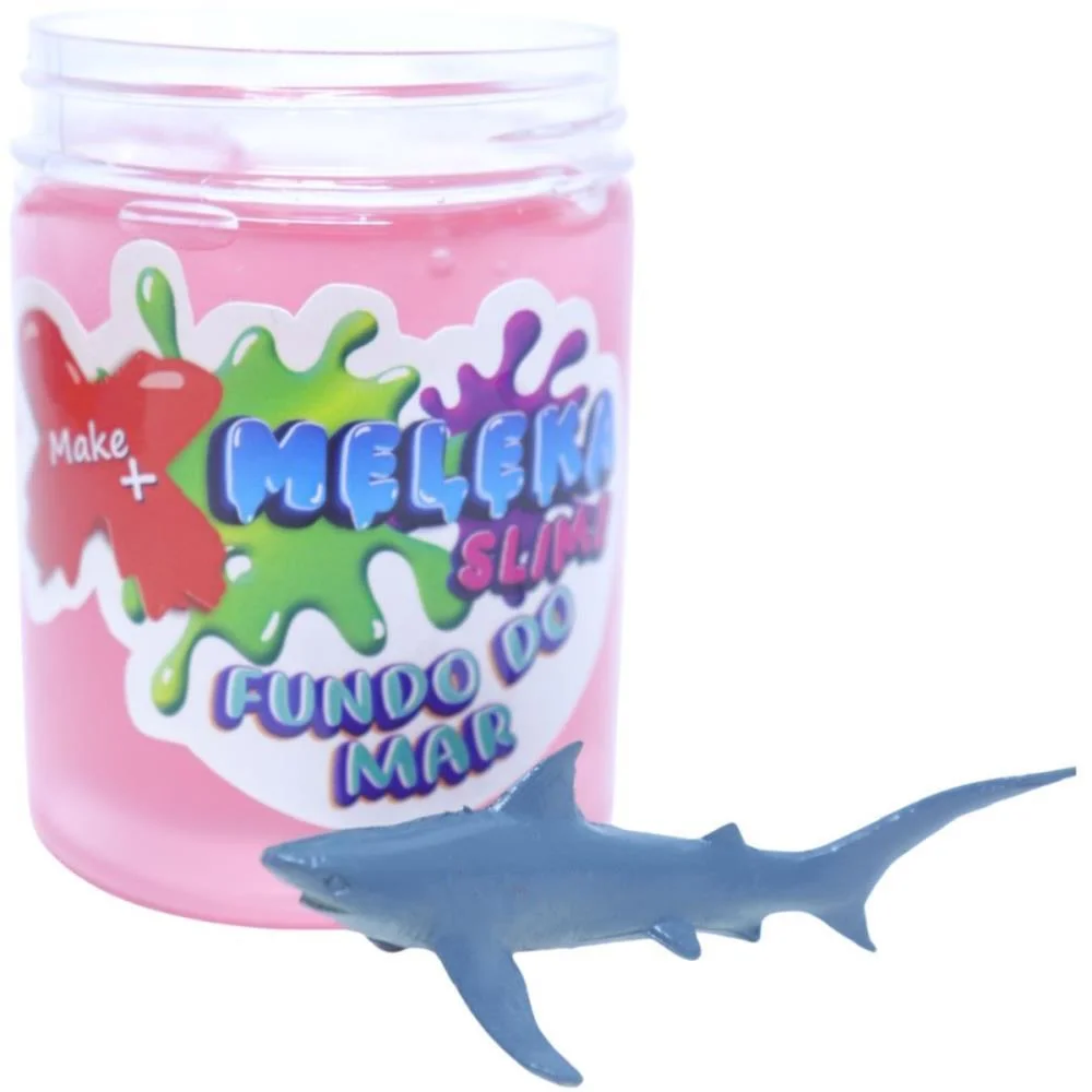 Slime Meleka Fundo Do Mar 130G Make+ C/ 12 Unidades - imagem 4