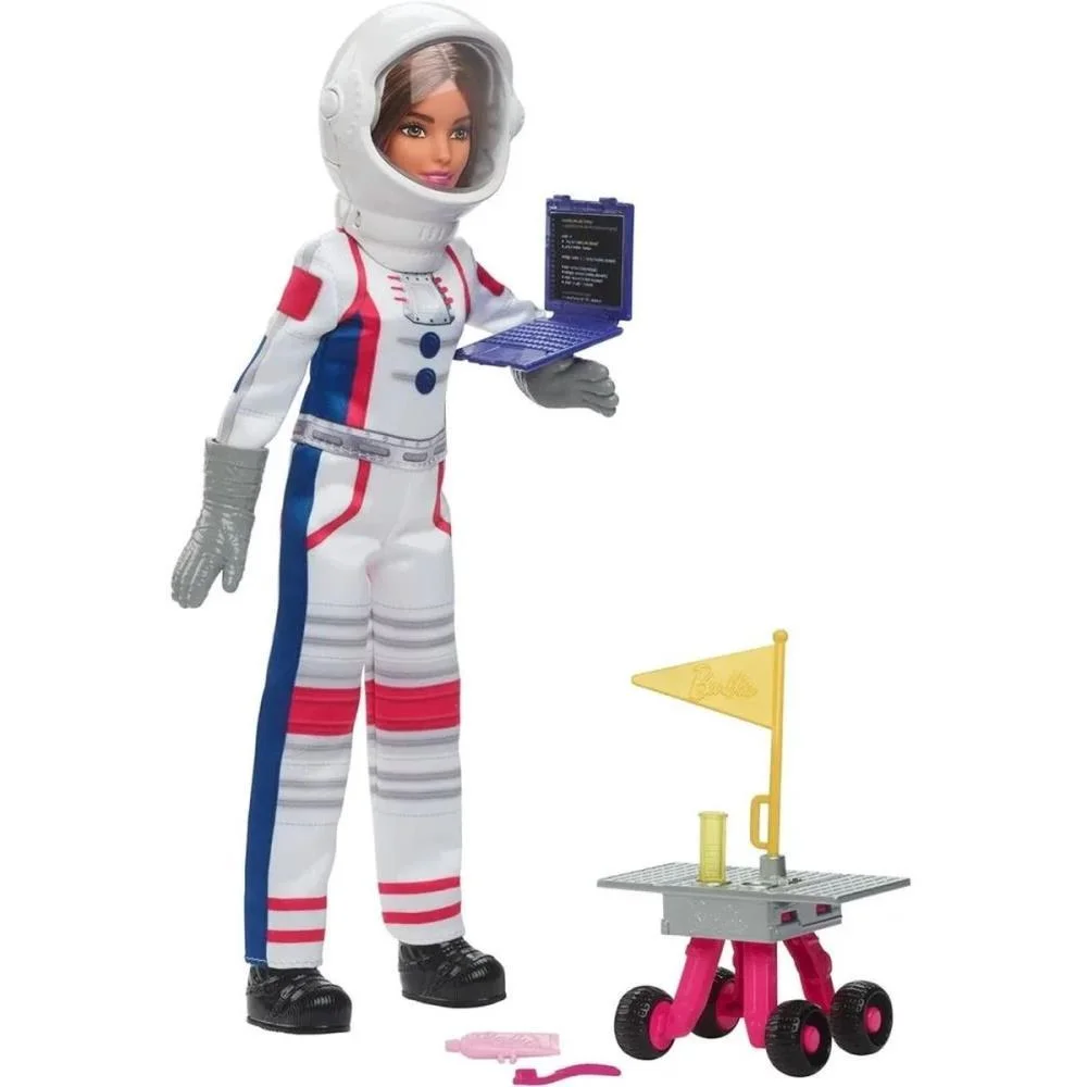 Barbie Profissoes Boneca Morena Cj. Astronauta Mattel - imagem 3