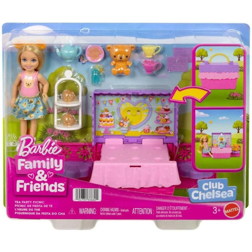 Barbie Family Chelsea Cj Festa Do Cha Mattel - imagem 6