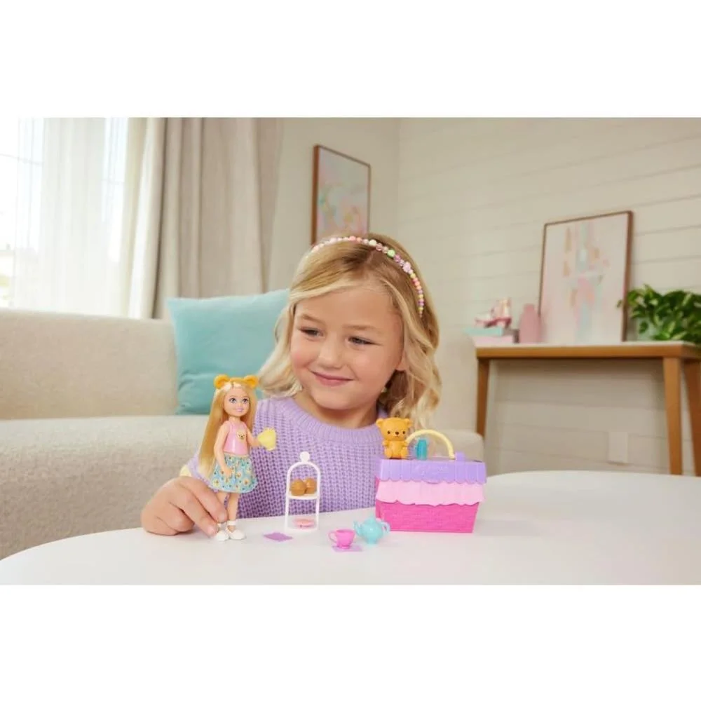 Barbie Family Chelsea Cj Festa Do Cha Mattel - imagem 7