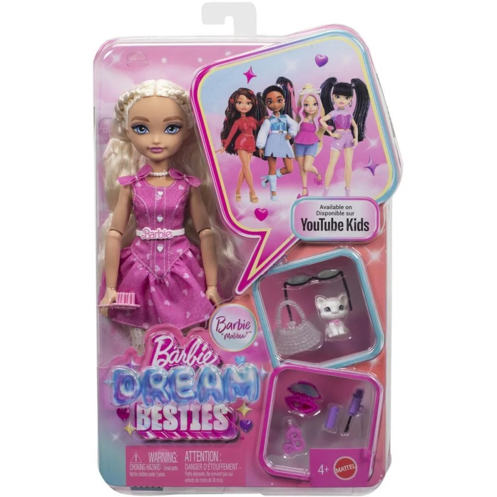 Barbie Dream Besties Malibu Fashion C/Acessorios Mattel - imagem 5