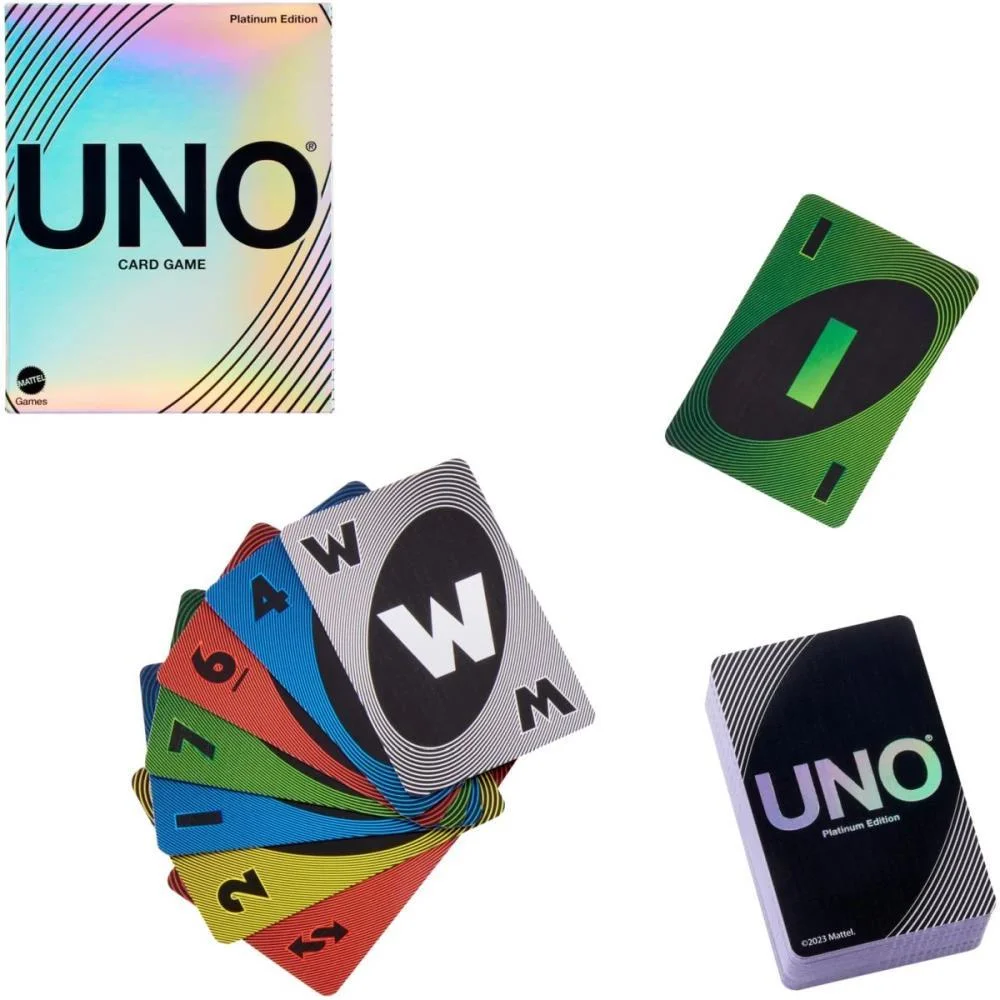 Jogo De Cartas Uno Platinum Exclusivo Mattel - imagem 5