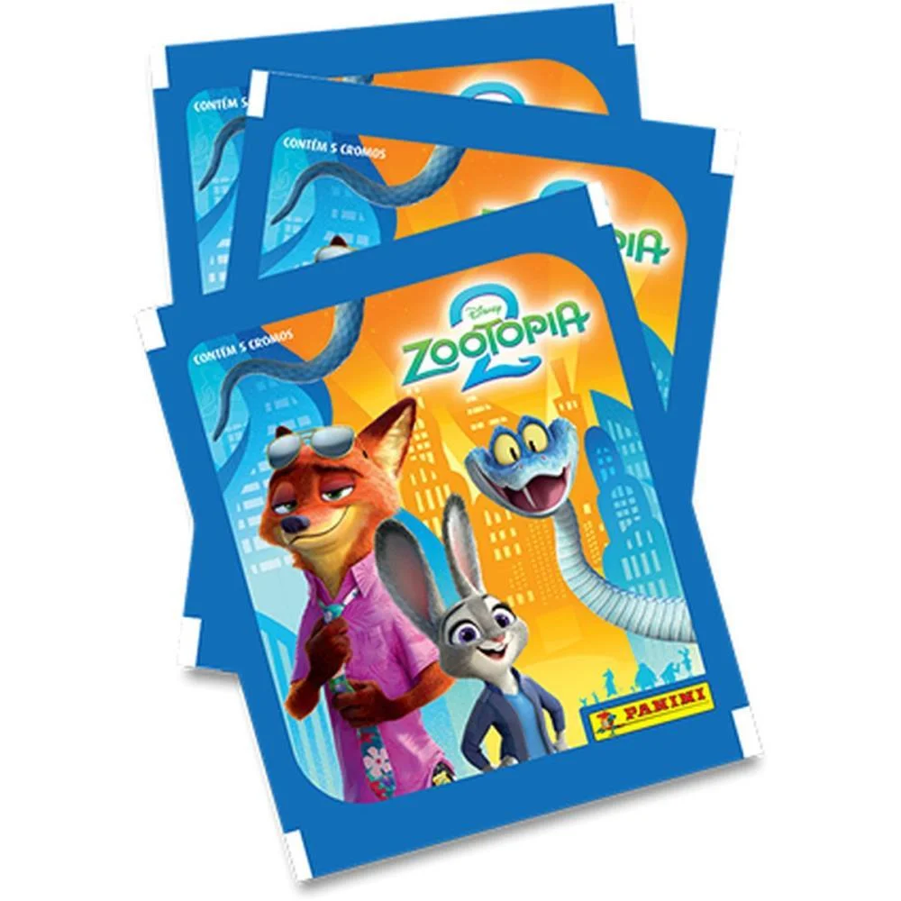 Figurinhas Zootopia Env.c/05 Panini (Pct.c/20) - imagem 2