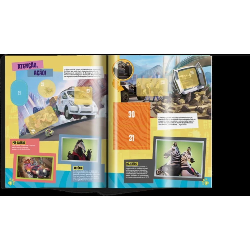 Album De Figurinhas Zootopia Brochura Panini - imagem 3