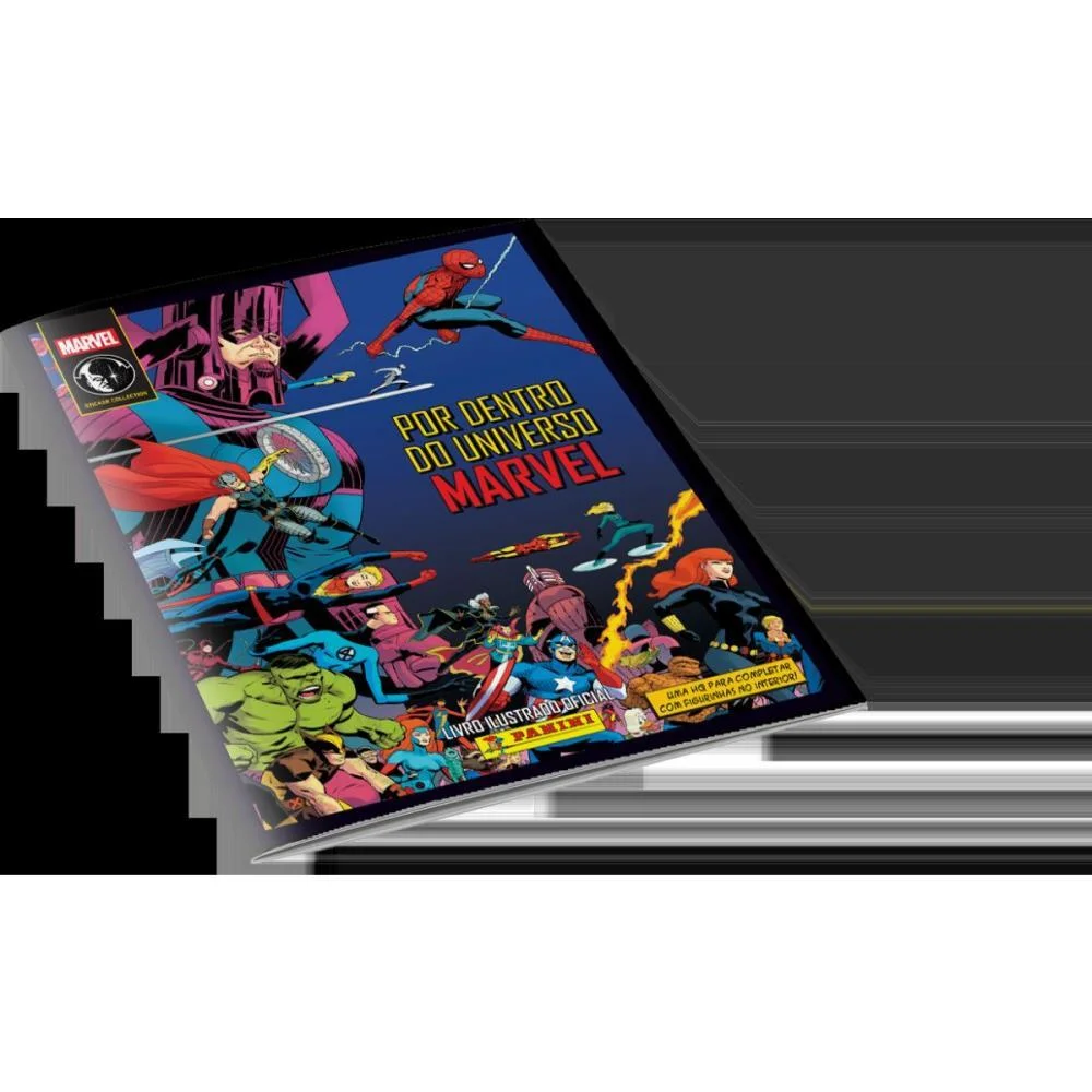 Album De Figurinhas Marvel Comics Brochura Panini - imagem 3