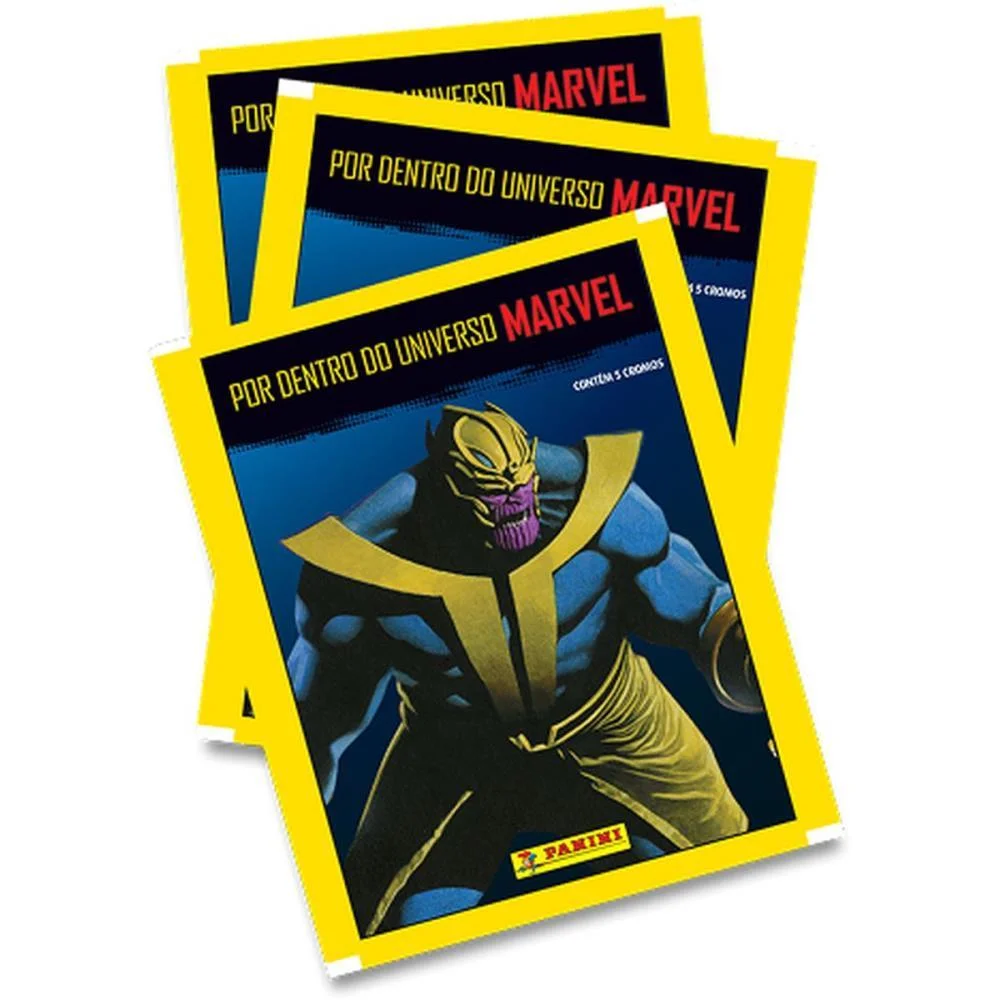 Figurinhas Marvel Comics Env.c/05 Panini (Pct.c/20) - imagem 2