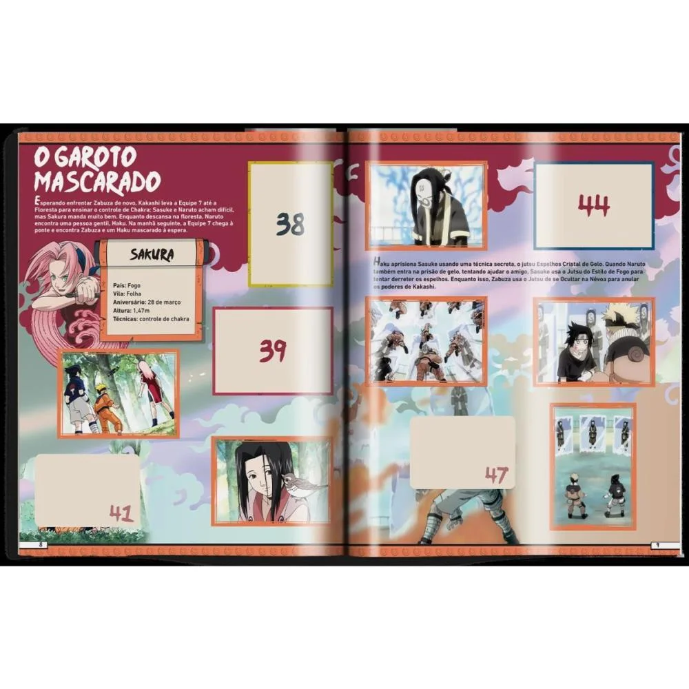 Album De Figurinhas Naruto Classic Brochura Panini - imagem 3