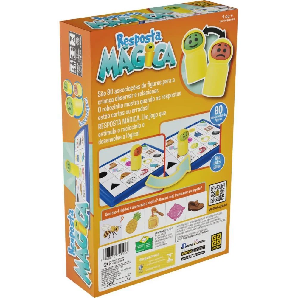 Jogo Educativo Resposta Magica Grow - imagem 4